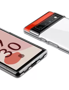 Google Pixel 6 Pro Pack Coque antichocs - Transparent | Ibroz 2