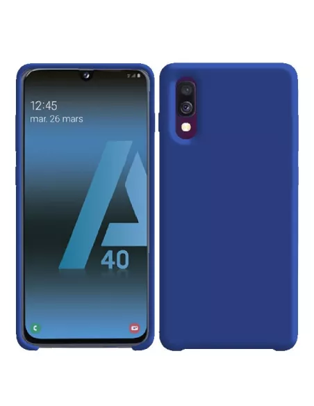Galaxy A40 Coque Liquid Silicone Soft Touch | Ibroz