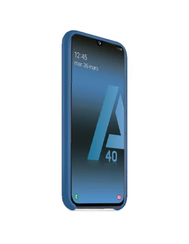 Galaxy A40 Coque Liquid Silicone Soft Touch | Ibroz