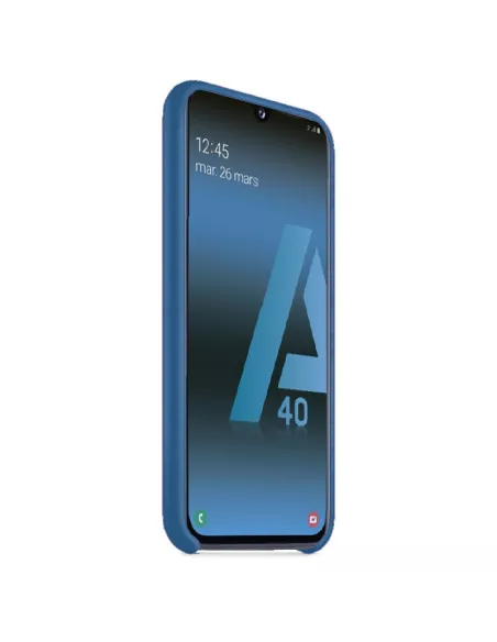 Galaxy A40 Coque Liquid Silicone Soft Touch | Ibroz