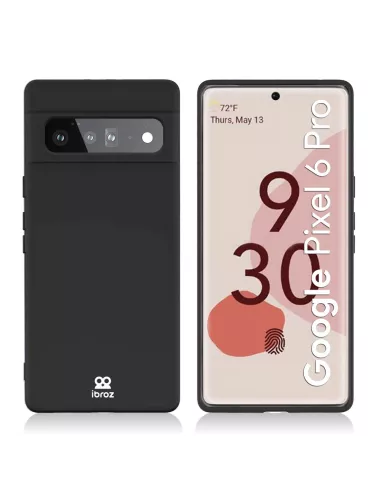 Google Pixel 6 Pro Liquid Silicone Case - Black | Ibroz