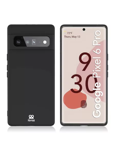 Google Pixel 6 Pro Liquid Silicone Case - Black | Ibroz