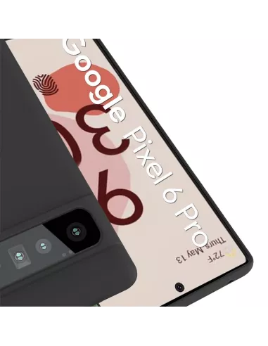 Google Pixel 6 Pro Coque Liquid Silicone - Noire | Ibroz