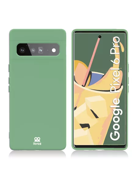 Google Pixel 6 Pro Liquid Silicone Case - Olive Green | Ibroz