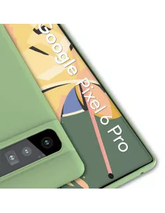 Google Pixel 6 Pro Liquid Silicone Case - Olive Green | Ibroz 2