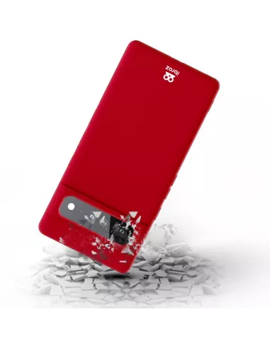 Google Pixel 6 Pro Coque Liquid Silicone - Rouge | Ibroz