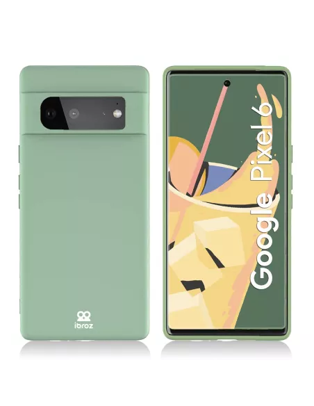 Google Pixel 6 Liquid Silicone Case - Olive Green | Ibroz