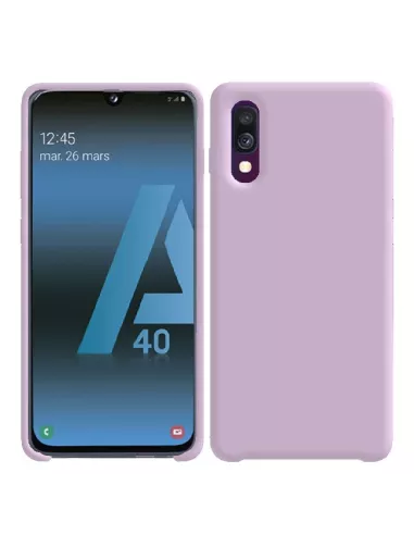 Galaxy A40 Coque Liquid Silicone Soft Touch | Ibroz