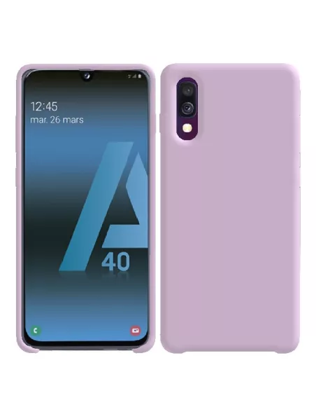 Galaxy A40 Coque Liquid Silicone Soft Touch | Ibroz