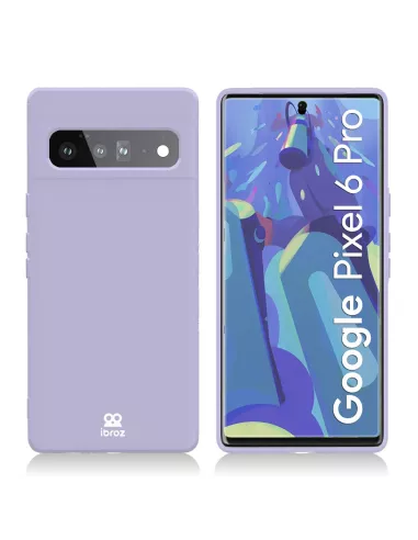 Google Pixel 6 Pro Coque Liquid Silicone - Bleu | Ibroz
