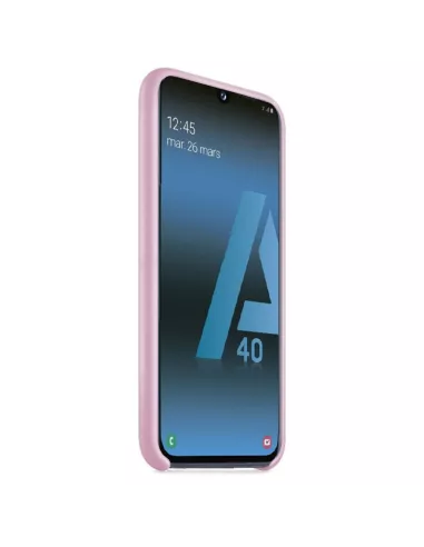 Galaxy A40 Coque Liquid Silicone Soft Touch | Ibroz
