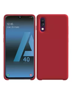 Galaxy A40 Coque Liquid Silicone Soft Touch | Ibroz 2