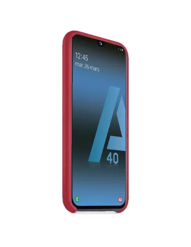 Galaxy A40 Coque Liquid Silicone Soft Touch | Ibroz