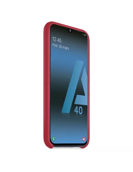 Galaxy A40 Coque Liquid Silicone Soft Touch | Ibroz