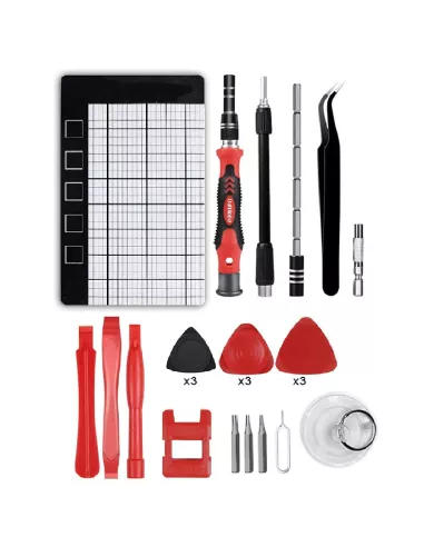 Coffret 122 outils de précision réparation smartphones, ordinateurs...