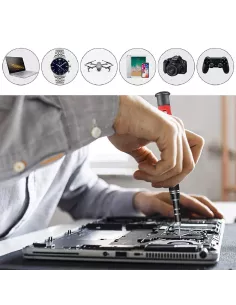 Set of 122 precision repair tools for smartphones, computers... 2