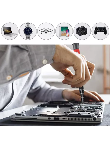 Coffret 122 outils de précision réparation smartphones, ordinateurs...