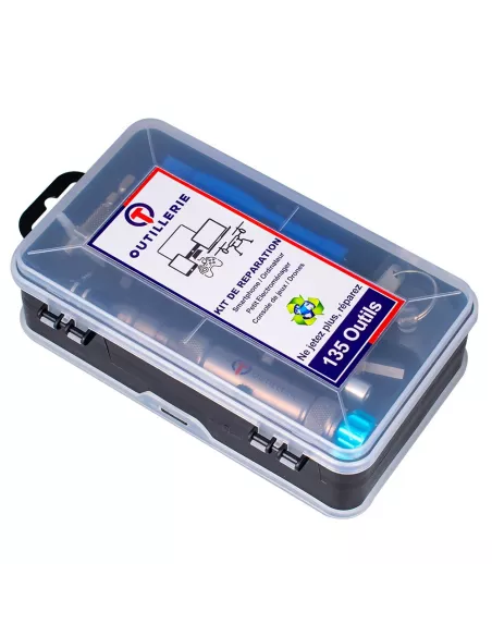 Set of 135 precision tools in wax - Smartphone repair, o...