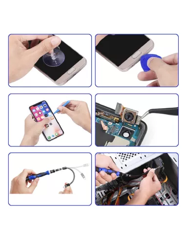 Trousse de 126 outils de précision en acier - Réparation smartphone...