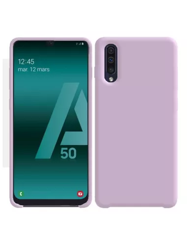 Galaxy A50 Coque Liquid Silicone Soft Touch | Ibroz