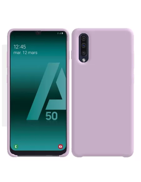 Galaxy A50 Coque Liquid Silicone Soft Touch | Ibroz