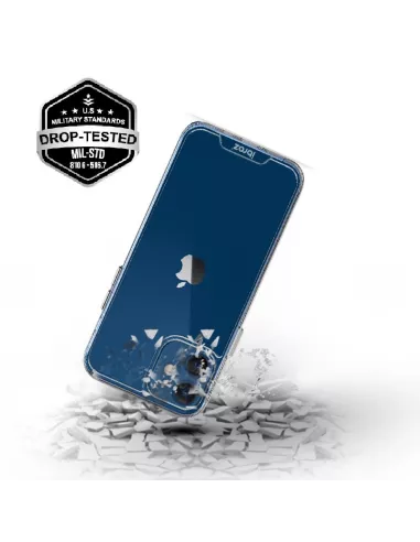 iPhone 13 Mini Cover Bayer Antichoc Ultra Transparente + Verre Trem...