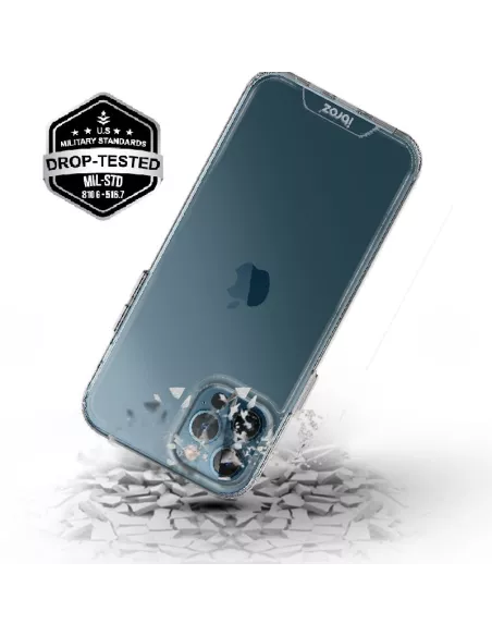 iPhone 13 Pro Coque Bayer Antichoc Ultra Transparente + Verre Tremp...