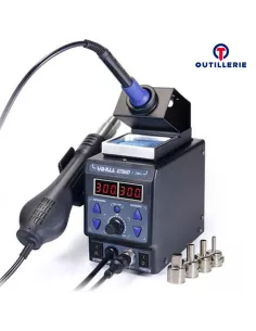 Station de soudure 700W - ESD 2 en 1 Soudage/Dessoudage et Air Chau...