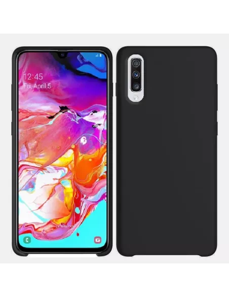 Galaxy A70 Coque Liquid Silicone Soft Touch | Ibroz