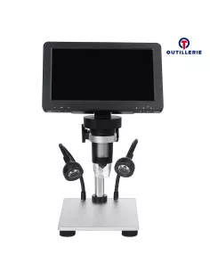Digital USB microscope 1200X - 12 MPx - 1080 FHD video, LE lamps...