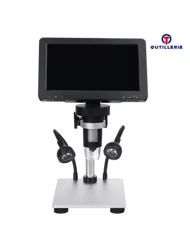 Digital USB microscope 1200X - 12 MPx - 1080 FHD video, LE lamps...
