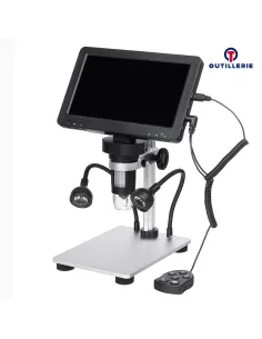 Digital USB microscope 1200X - 12 MPx - 1080 FHD video, LE lamps... 2