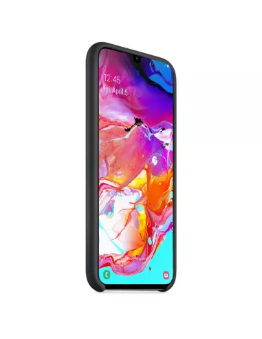 Galaxy A70 Coque Liquid Silicone Soft Touch | Ibroz
