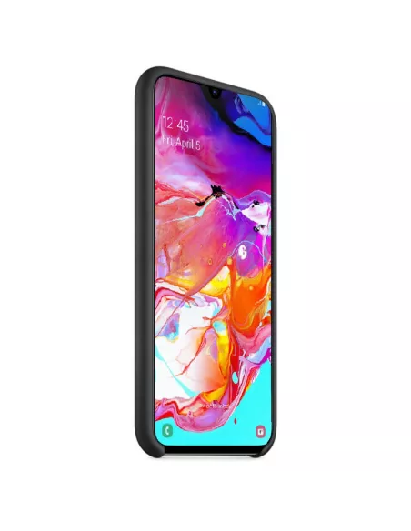 Galaxy A70 Coque Liquid Silicone Soft Touch | Ibroz