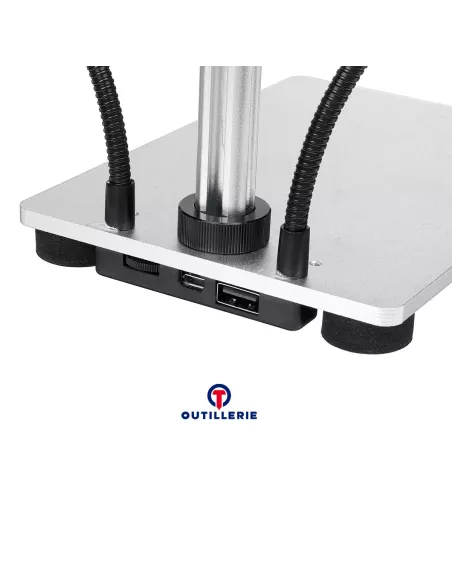 Digital USB microscope 1200X - 12 MPx - 1080 FHD video, LE lamps...