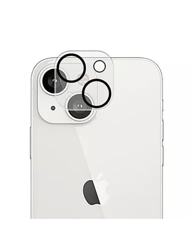 Lot de 2 Protections objectif caméra pour iPhone 13 Mini en verre t...