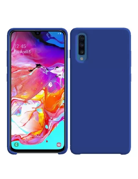 Galaxy A70 Coque Liquid Silicone Soft Touch | Ibroz