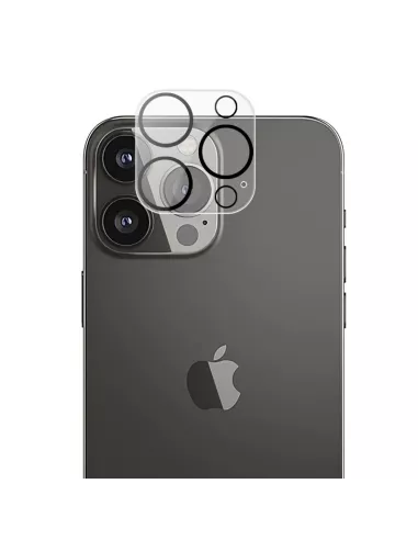 Lot de 2 Protections objectif caméra pour iPhone 13 Pro en verre tr...