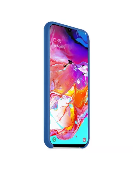 Galaxy A70 Coque Liquid Silicone Soft Touch | Ibroz