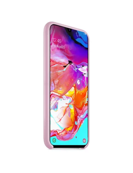 Galaxy A70 Coque Liquid Silicone Soft Touch | Ibroz