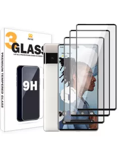 Lot de 3 Protections écran pour Google Pixel 6 Pro en verre trempé ...