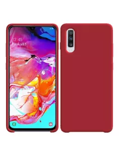 Galaxy A70 Coque Liquid Silicone Soft Touch | Ibroz 2