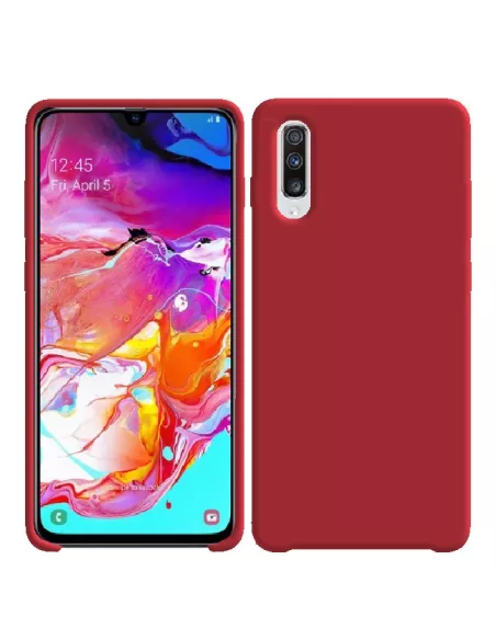 Galaxy A70 Coque Liquid Silicone Soft Touch | Ibroz