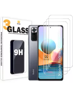 Set of 3 screen protectors for Xiaomi Redmi Note 10 Pro in t...