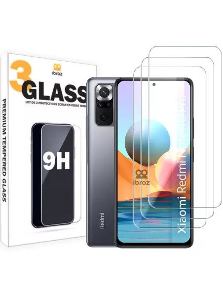 Set of 3 screen protectors for Xiaomi Redmi Note 10 Pro in t...