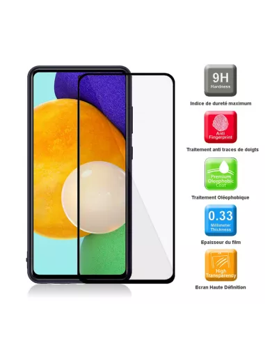 LSR Case Samsung Galaxy A52/A52s Liquid Silicone + Tempered Glass 9...