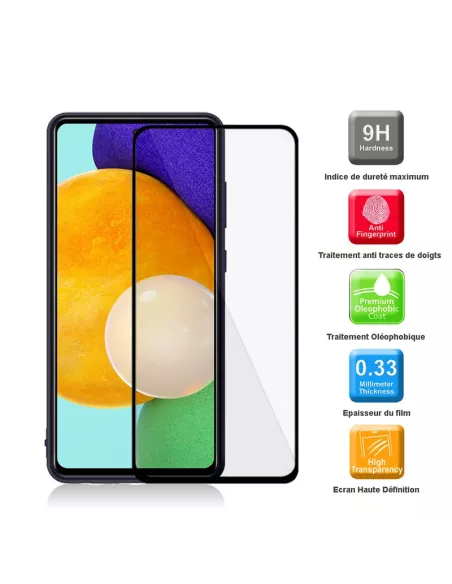 LSR Case Samsung Galaxy A52/A52s Liquid Silicone + Tempered Glass 9...