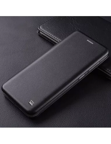 Samsung A52/A52s - Etui Cuir Folio Clam + Verre Trempé 9H - Noir | ...