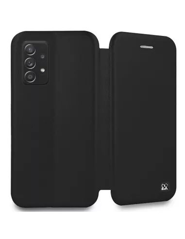 Samsung A52/A52s - Etui Cuir Folio Clam + Verre Trempé 9H - Noir | ...