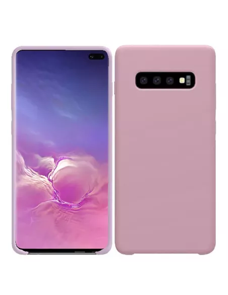 Galaxy S10 Coque Liquid Silicone Soft Touch | Ibroz